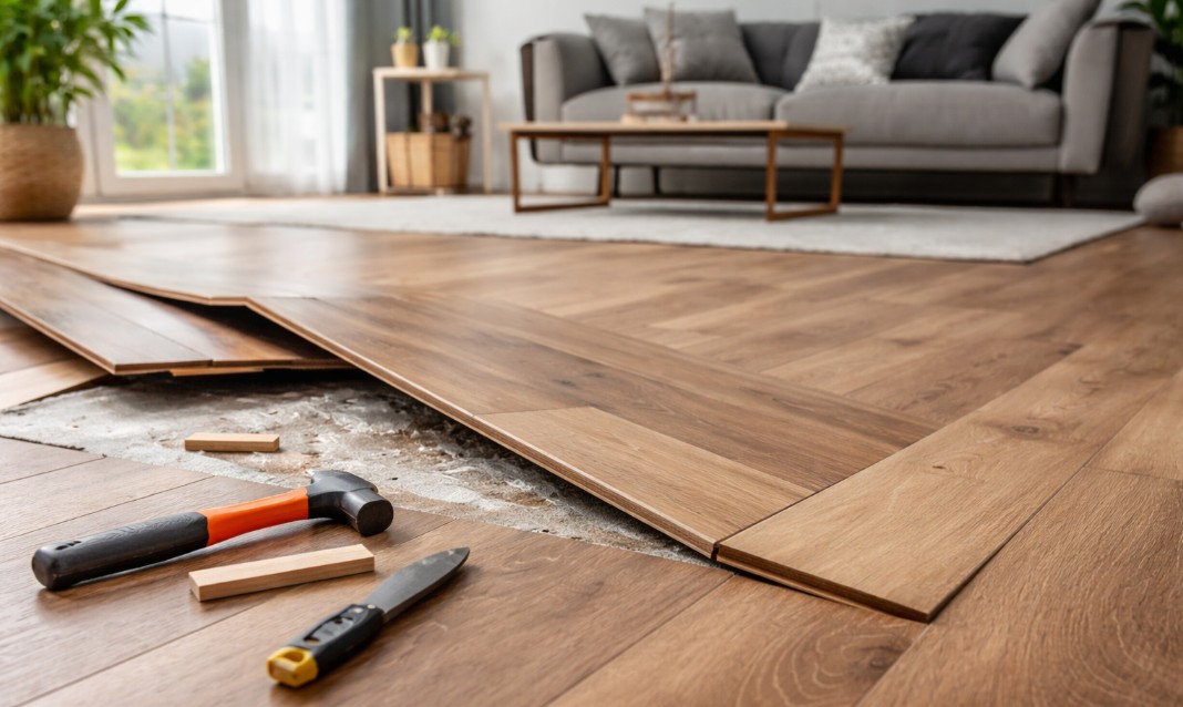 Cómo reparar un suelo laminado que se levanta: causas y posibles soluciones