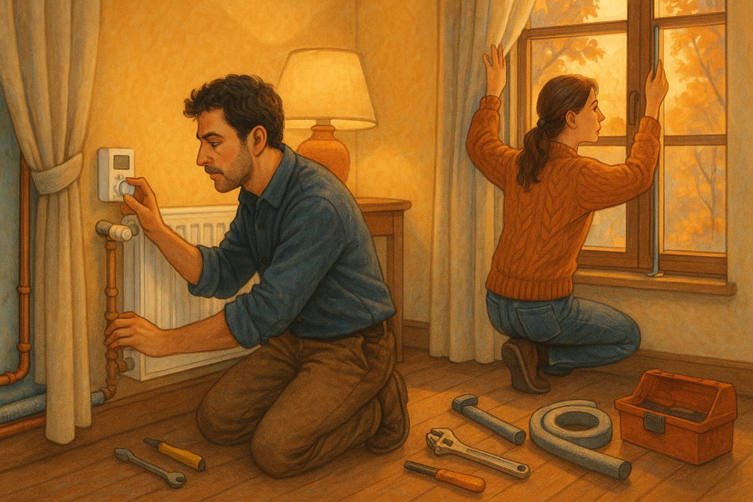 Cómo preparar tu casa antes del invierno para evitar averías