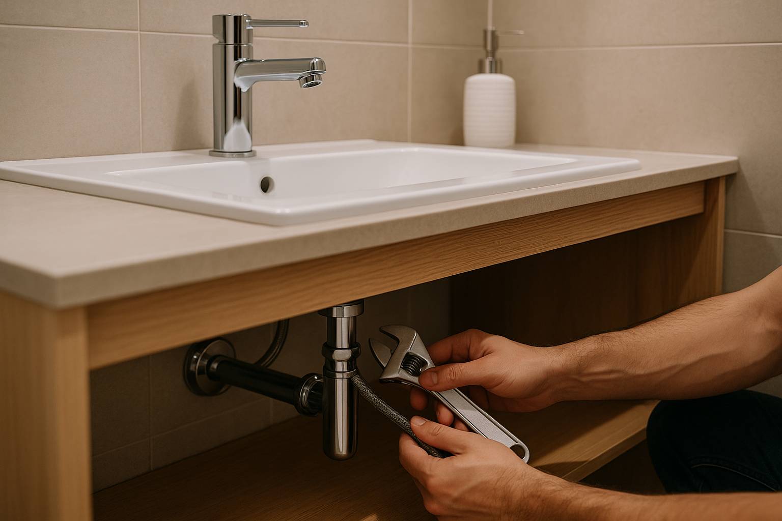 Cómo sustituir un latiguillo roto del lavabo fácilmente