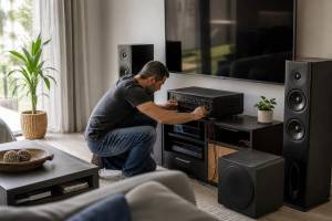 Cómo evitar cortes y ruidos en un sistema de home cinema