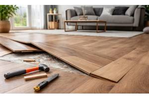 Cómo reparar un suelo laminado que se levanta: causas y posibles soluciones