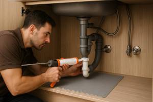 Cómo eliminar la humedad en el fregadero bajo la encimera