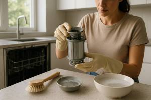 Cómo limpiar el filtro del lavavajillas sin romperlo