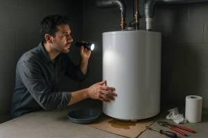 Cómo localizar una fuga en el calentador de agua paso a paso