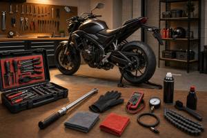 Herramientas esenciales para hacer pequeñas reparaciones en tu moto