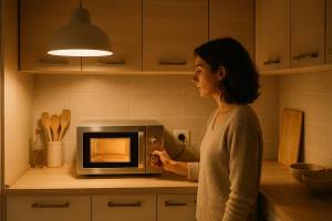 Qué hacer si una luz parpadea al encender un electrodoméstico